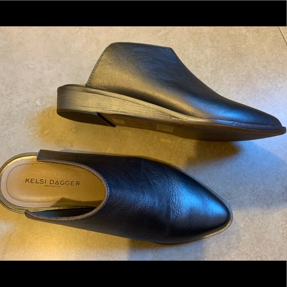 Kelsi Dagger Shoes - Kelsi Dagger grey mules